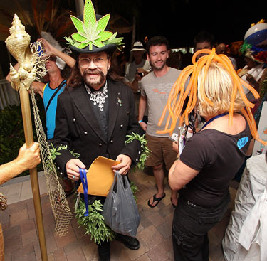 Headdress Ball 2011 photo - Duval Street, Key West